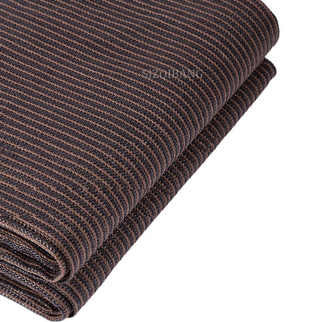 Balcony Privacy PE Brown Shade Sail With Grommets