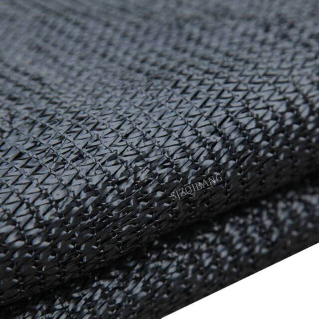 Car Port Tape Black Polyethylene Shading Net